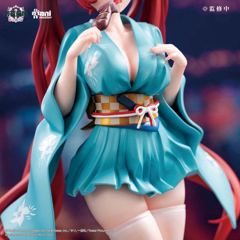 Animester Azur Lane Langsam voran! Honolulu Yukata Ver 1/7 Figur JAPAN OFFIZIELL
