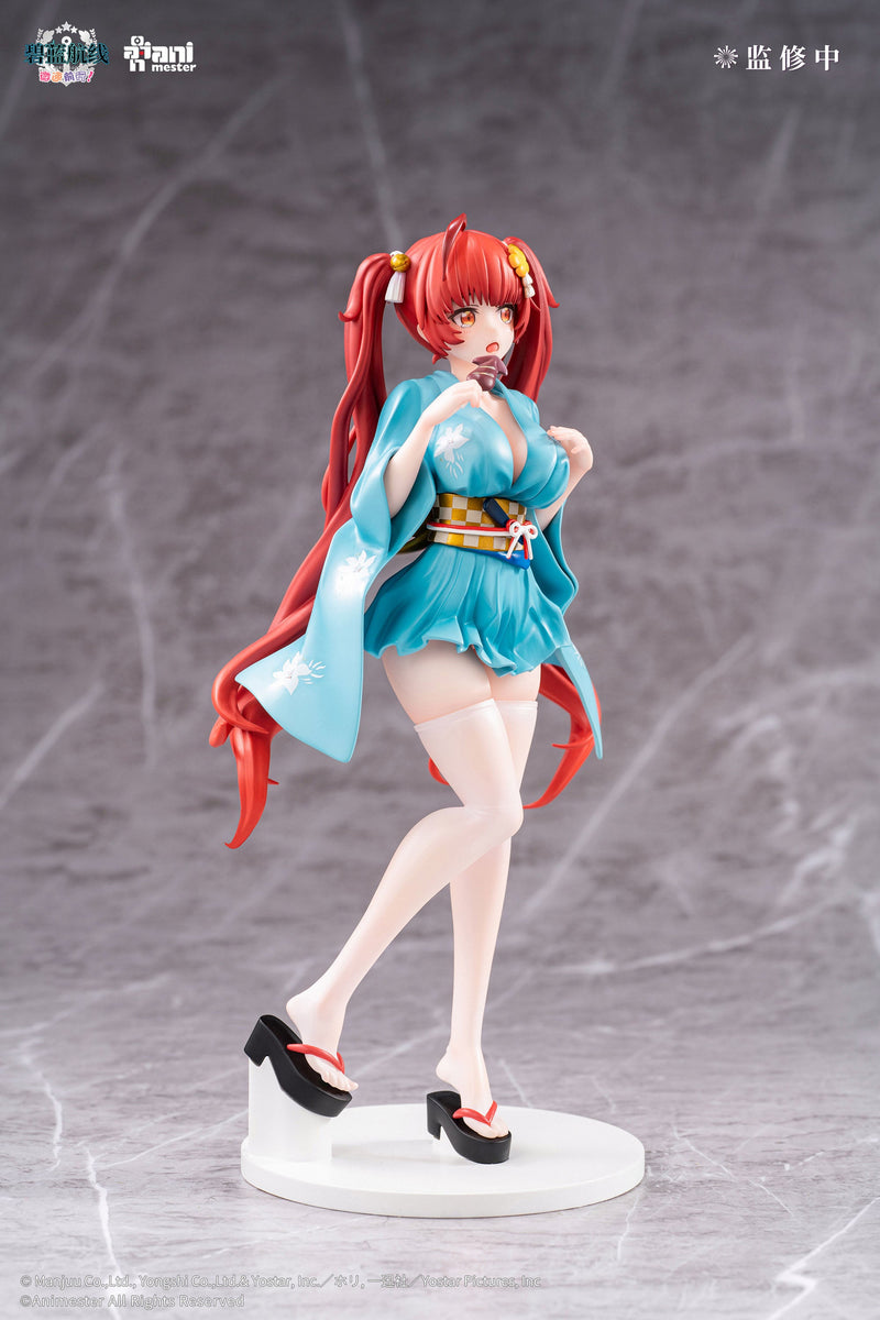 Animester Azur Lane Langsam voran! Honolulu Yukata Ver 1/7 Figur JAPAN OFFIZIELL