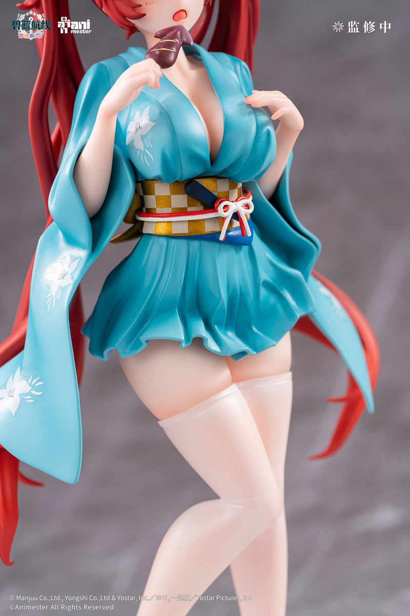 Animester Azur Lane Langsam voran! Honolulu Yukata Ver 1/7 Figur JAPAN OFFIZIELL