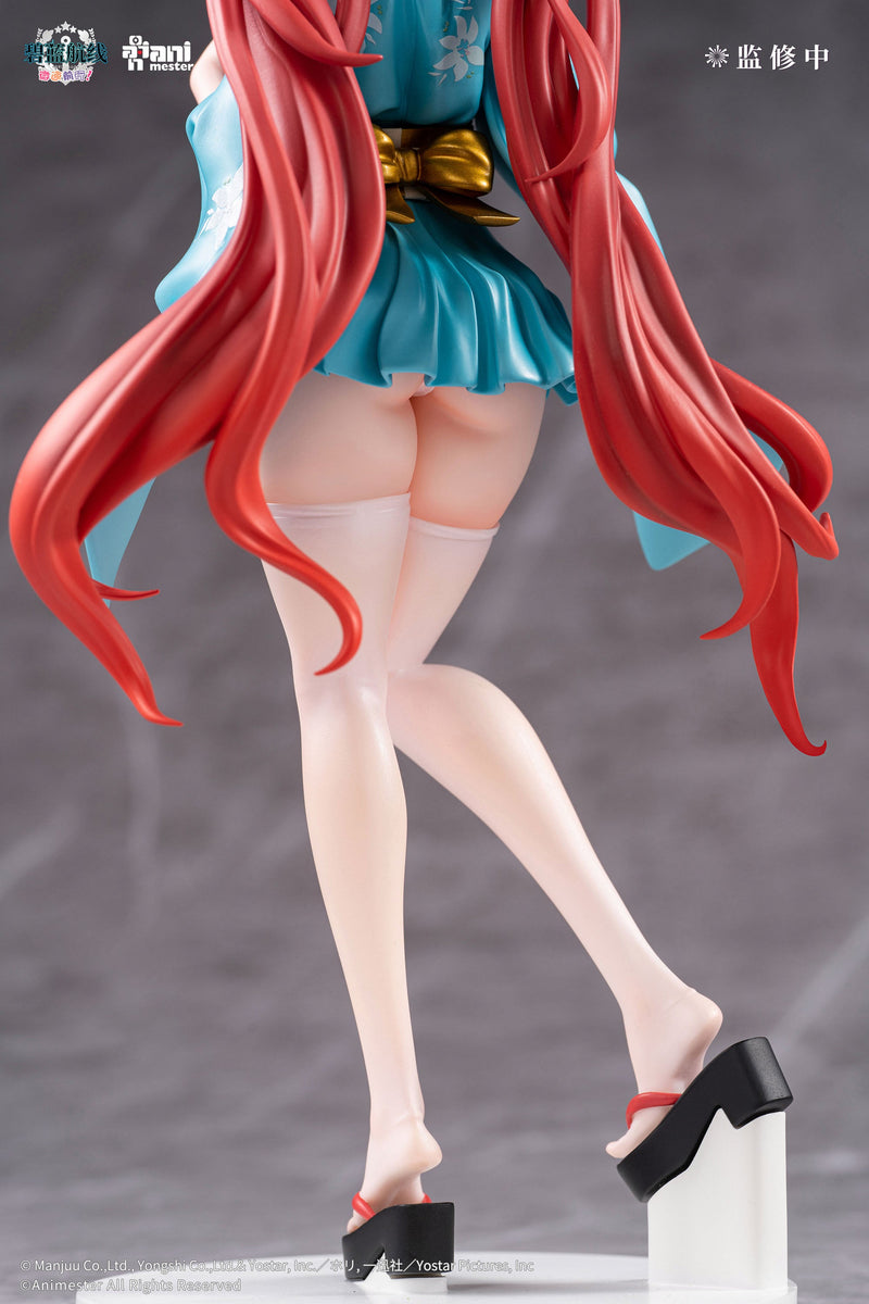 Animester Azur Lane Langsam voran! Honolulu Yukata Ver 1/7 Figur JAPAN OFFIZIELL