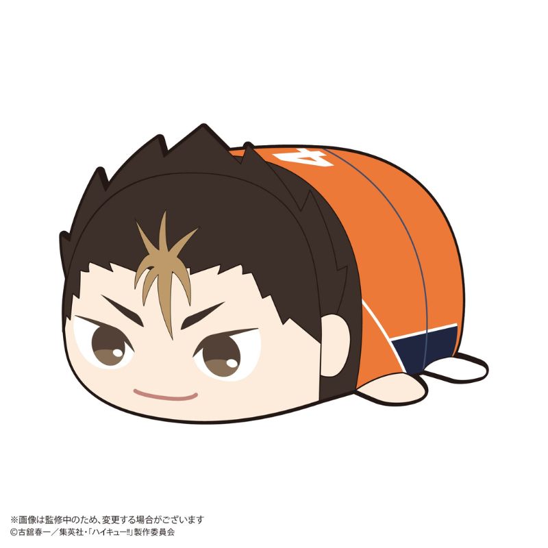 Haikyu!! PoteKoro Mascot Yu Nishitani Big 3 A Plush JAPAN OFFICIAL