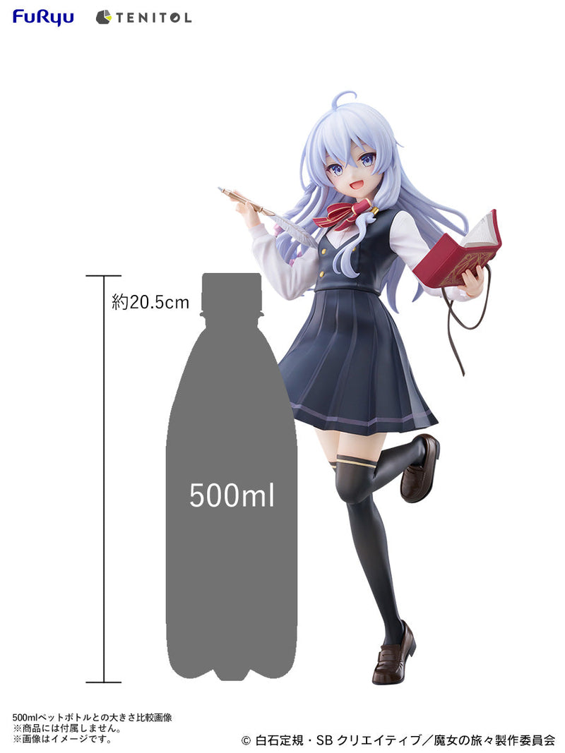 Furyu TENITOL TALL Sorcière errante Elaina Uniforme scolaire ver Figure JAPON