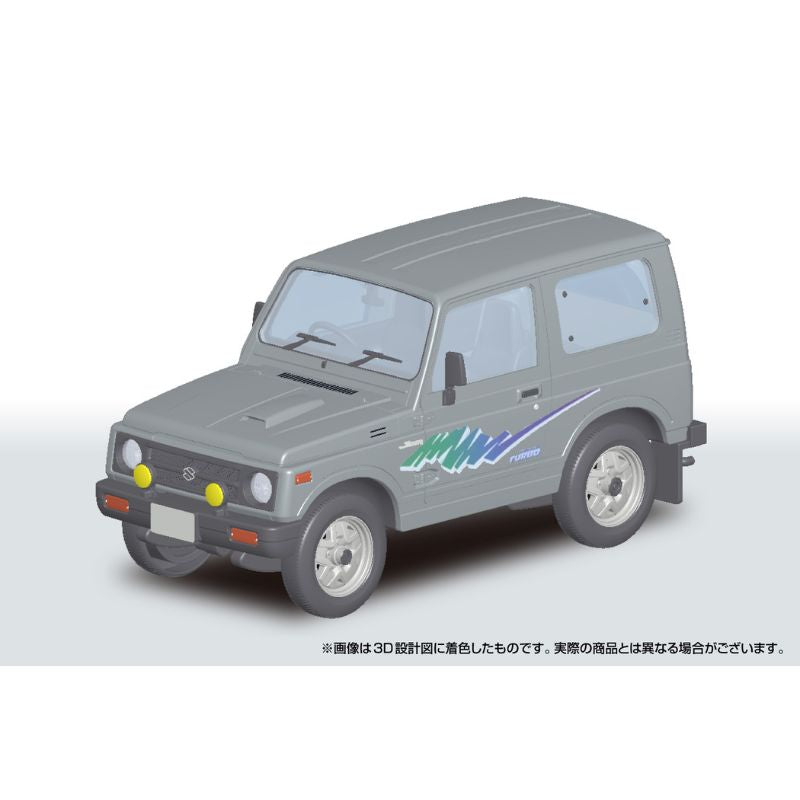 RakuPla Snap Kit No.18-CG Suzuki JA11 Jimny CharcoalGray Metallic 1/32 Model Kit