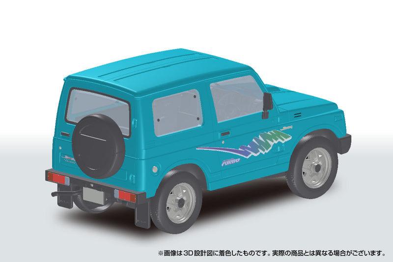 RakuPla Snap Kit Nr. 18-TB Suzuki JA11 Jimny Triton Blau Metallic 1/32 Modellbausatz