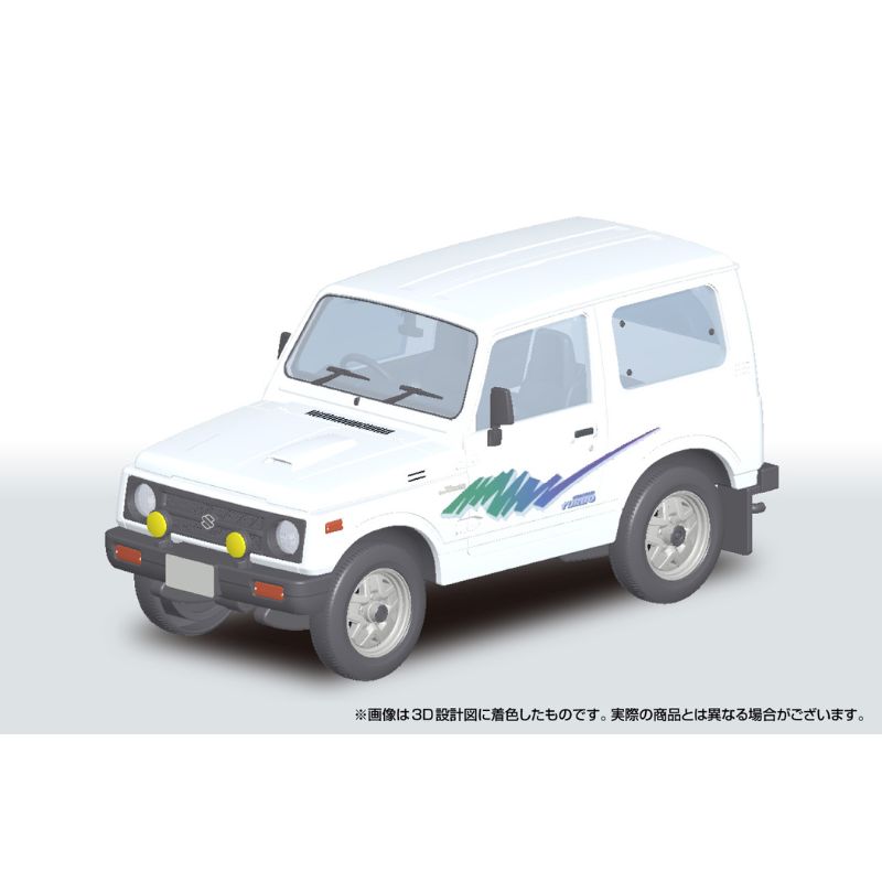 RakuPla Snap Kit No.18-SW Suzuki JA11 Jimny Superior White 1/32 Model Kit JAPAN