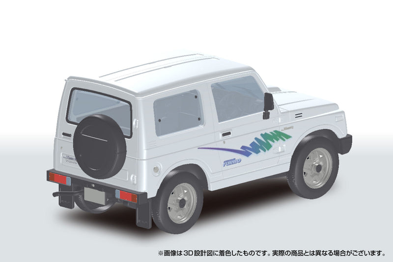 RakuPla Snap Kit Nr. 18-SW Suzuki JA11 Jimny Superior Weiß 1/32 Modellbausatz JAPAN