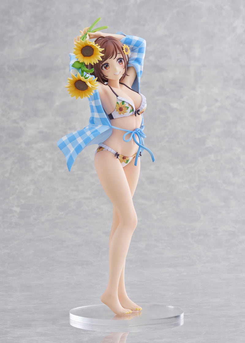 Ilustración de niña ciruela girasol de En Morikura 1/7 Figura OFICIAL DE JAPÓN