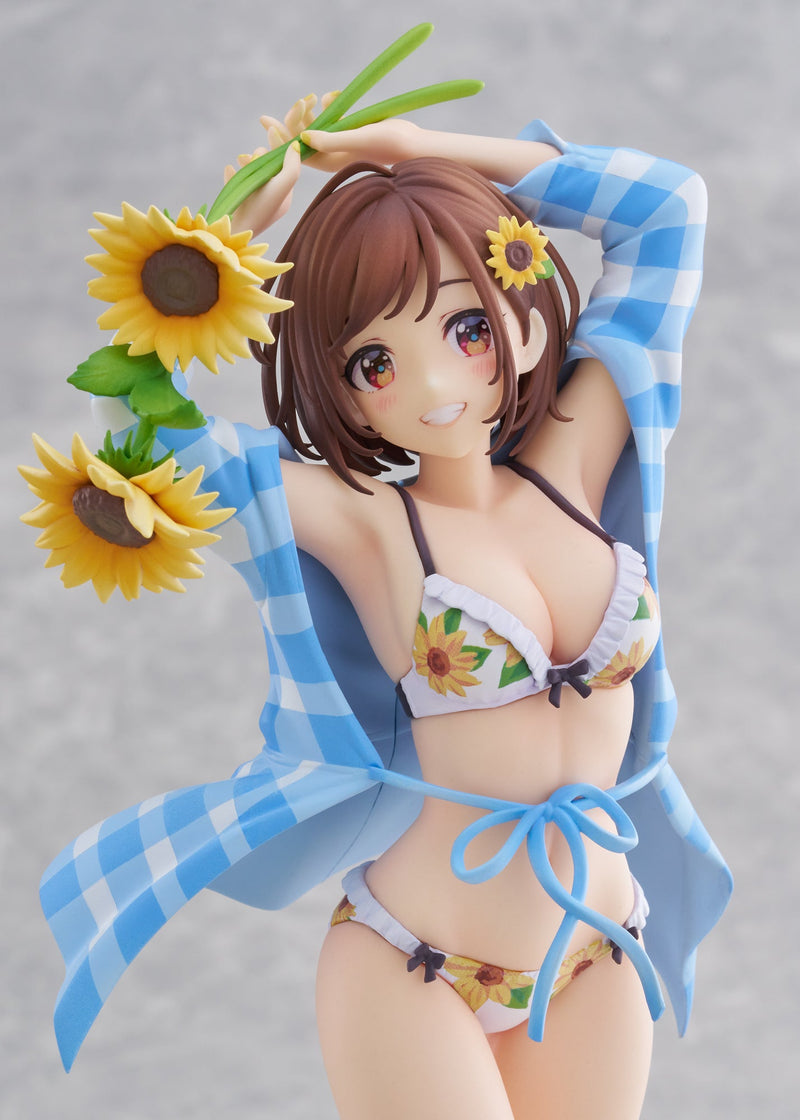 Ilustración de niña ciruela girasol de En Morikura 1/7 Figura OFICIAL DE JAPÓN