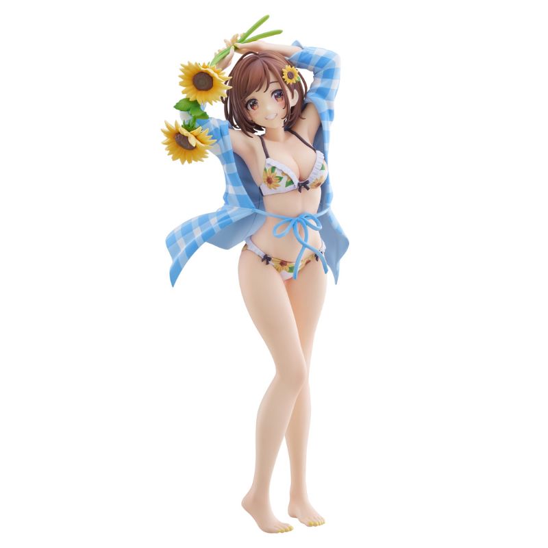 Plum Sunflower Girl Illustration by En Morikura 1/7 Figure JAPAN OFFICIAL