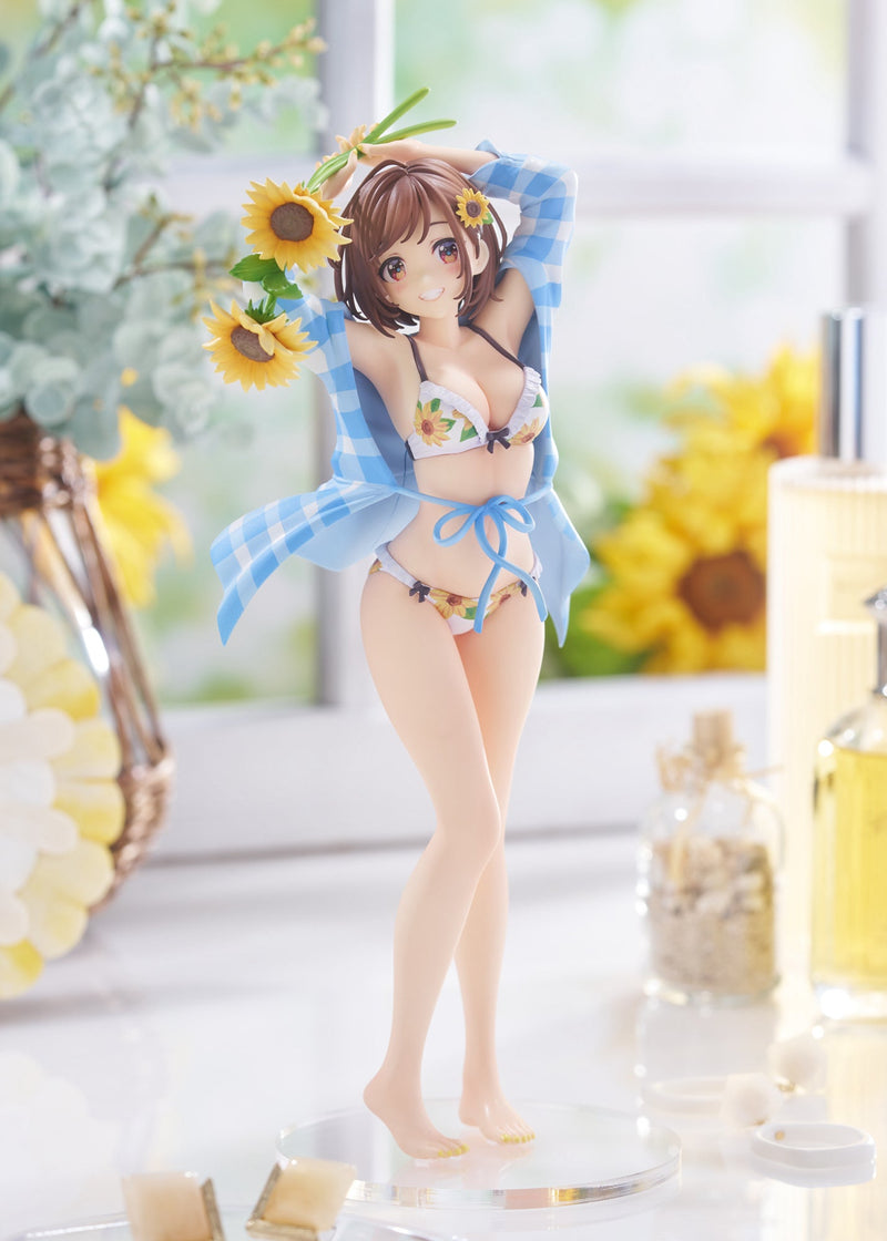 Ilustración de niña ciruela girasol de En Morikura 1/7 Figura OFICIAL DE JAPÓN