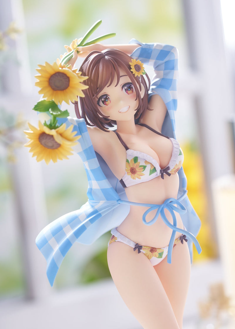 Ilustración de niña ciruela girasol de En Morikura 1/7 Figura OFICIAL DE JAPÓN