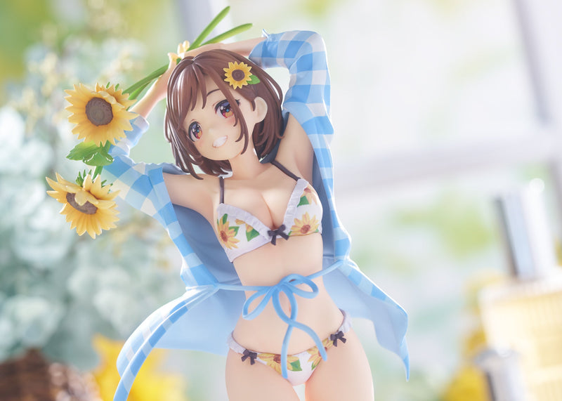 Ilustración de niña ciruela girasol de En Morikura 1/7 Figura OFICIAL DE JAPÓN