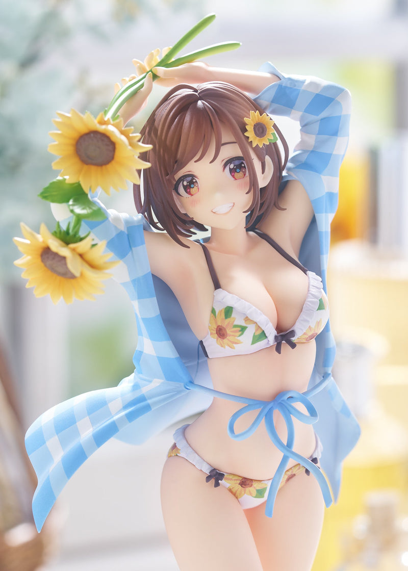 Ilustración de niña ciruela girasol de En Morikura 1/7 Figura OFICIAL DE JAPÓN