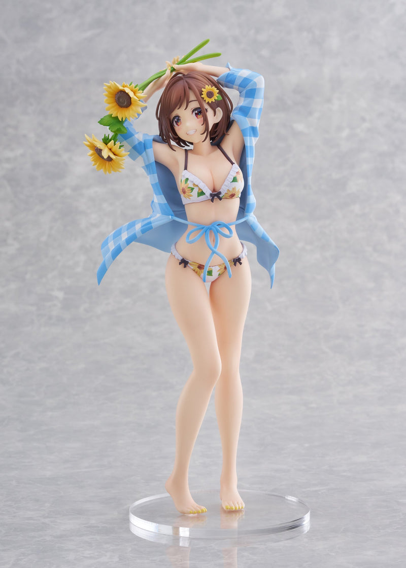 Ilustración de niña ciruela girasol de En Morikura 1/7 Figura OFICIAL DE JAPÓN