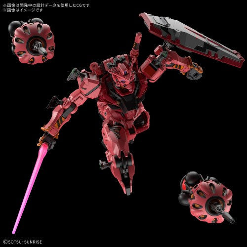 BANDAI HG Mobile Suit Gundam GQuuuuuuX Red Gundam 1/144 Modellbausatz JAPAN OFFIZIELL