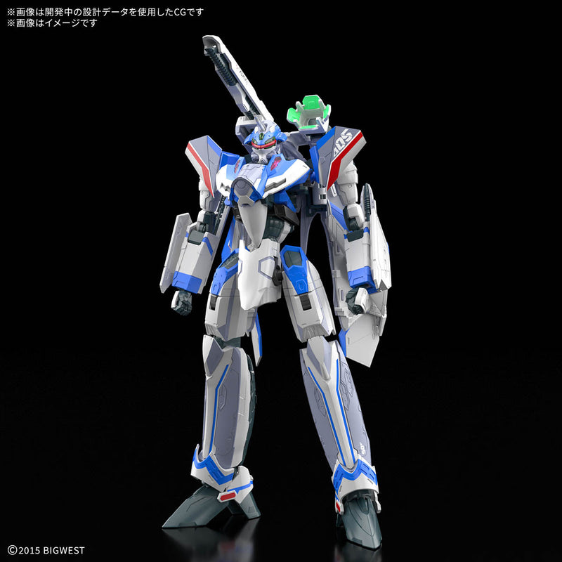 HG Macross Delta VF-31J Siegfried Hayate Immelman Deluxe Set 1/100 Model Kit