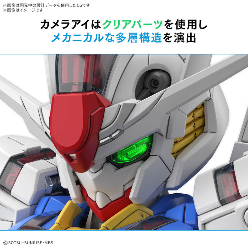 BANDAI MGSD Mobile Suit Gundam La Sorcière de Mercury Gundam Kit de modèle aérien