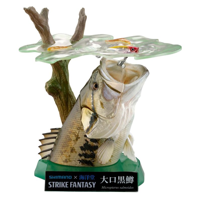 Kaiyodo STRIKE FANTASY Black Bass Figure JAPAN OFFICIAL