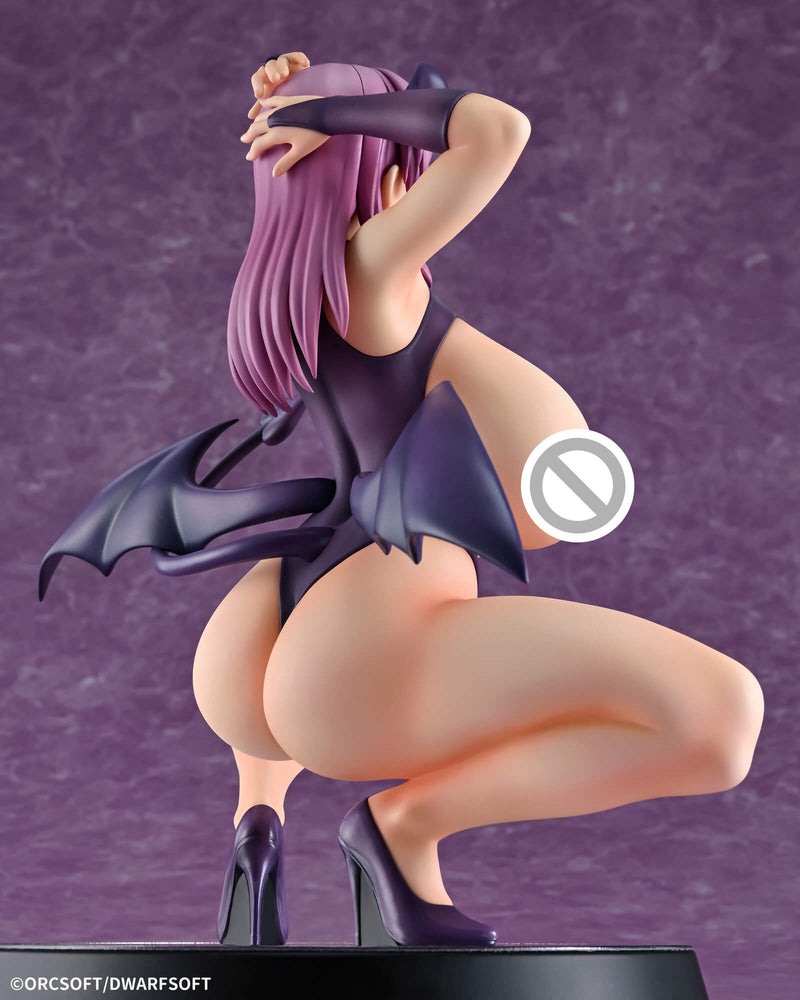 Q-six Succubus Mama Mana Figure UFFICIALE GIAPPONE