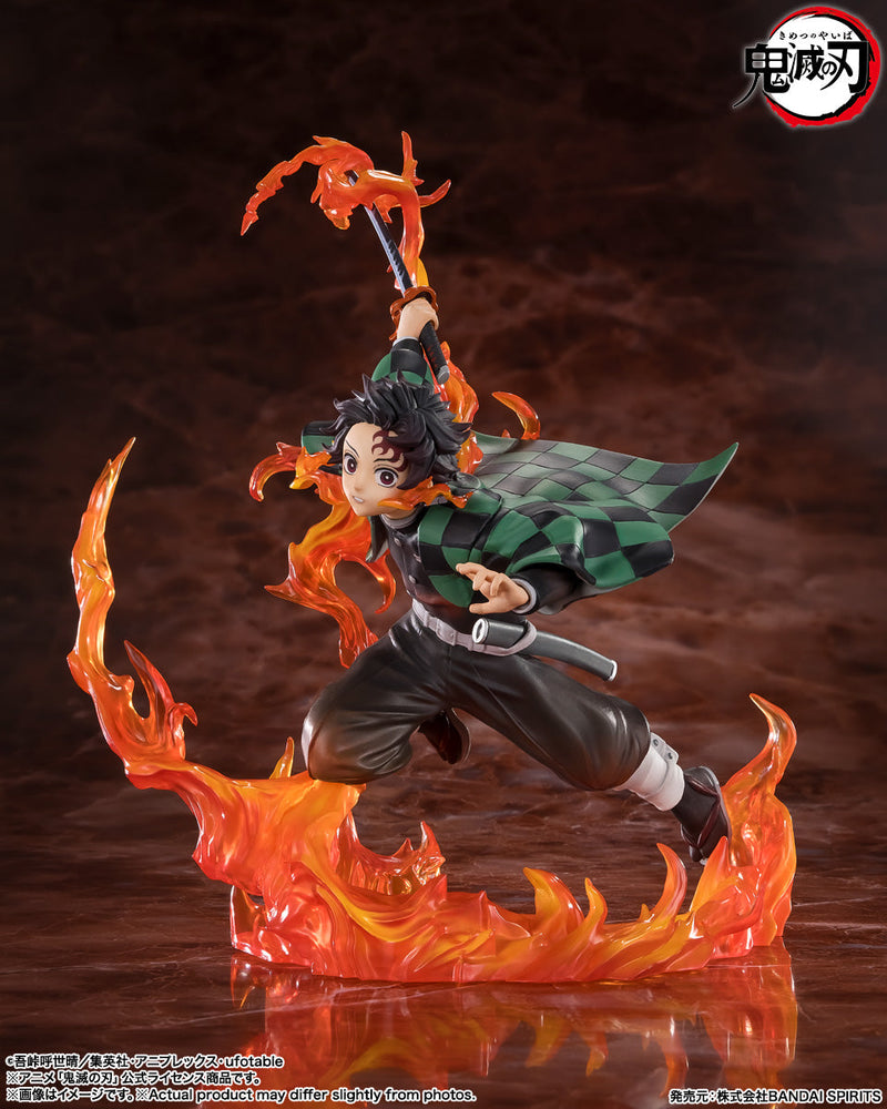 BANDAI Figuarts ZERO Demon Slayer Tanjiro Kamado Rengoku Guard ver. Abbildung JAPAN