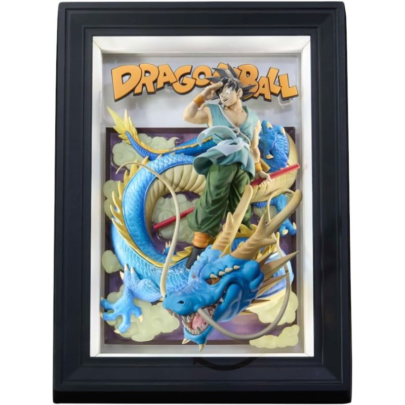 BANDAI Tamashii Art Dragon Ball Son Goku & Dragon Figure JAPAN OFFICIAL
