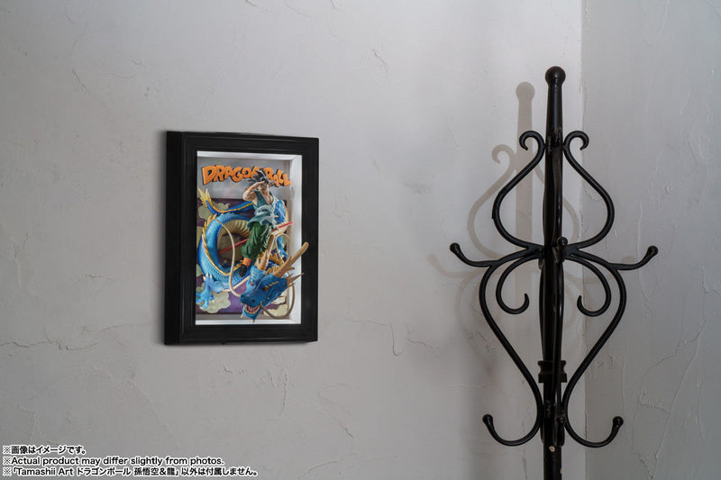 BANDAI Tamashii Art Dragon Ball Son Goku & Dragon Figure JAPAN OFFICIAL