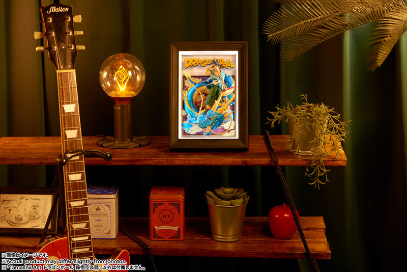 BANDAI Tamashii Art Dragon Ball Son Goku & Dragon Figure JAPAN OFFICIAL