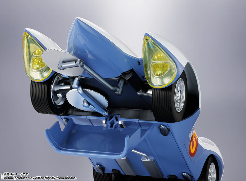 BANDAI Chogokin Speed ​​Racer Mach 5 Figura UFFICIALE GIAPPONE