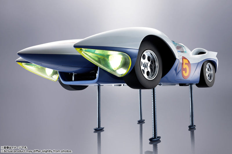 BANDAI Chogokin Speed ​​Racer Mach 5 Figura UFFICIALE GIAPPONE