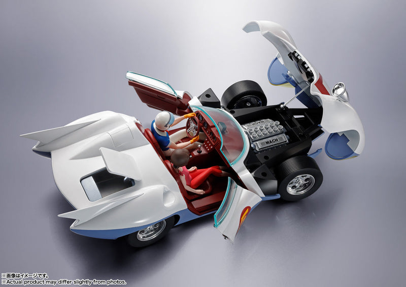 BANDAI Chogokin Speed ​​Racer Mach 5 Figura UFFICIALE GIAPPONE