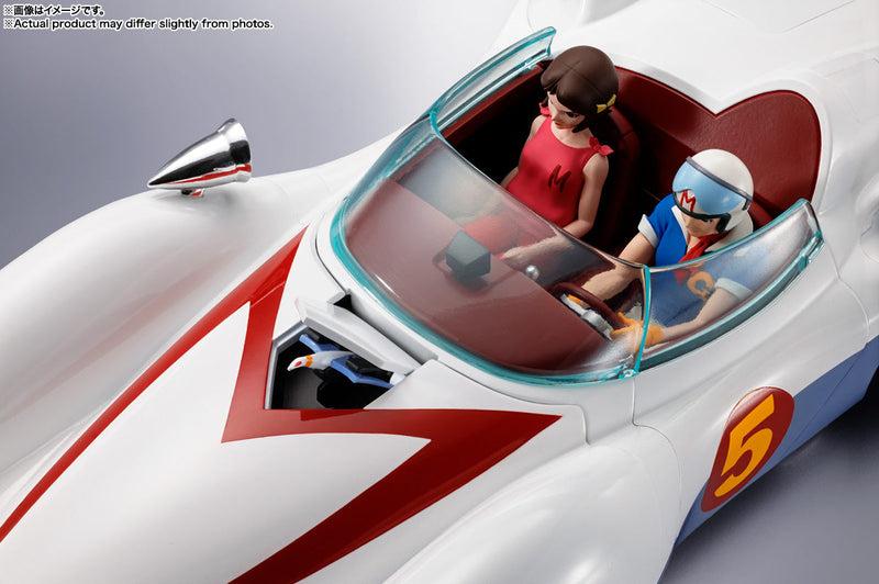 BANDAI Chogokin Speed ​​Racer Mach 5 Figura UFFICIALE GIAPPONE