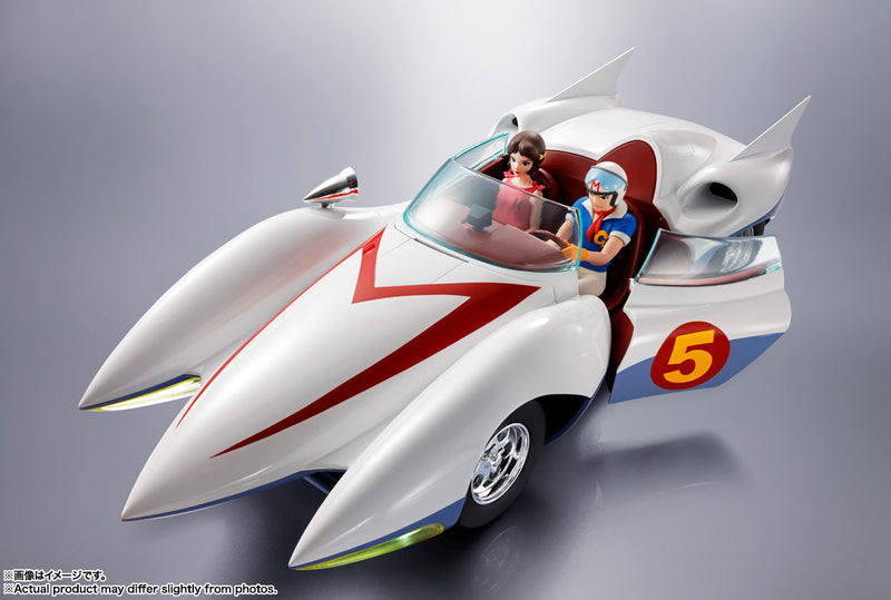 BANDAI Chogokin Speed ​​Racer Mach 5 Figura UFFICIALE GIAPPONE