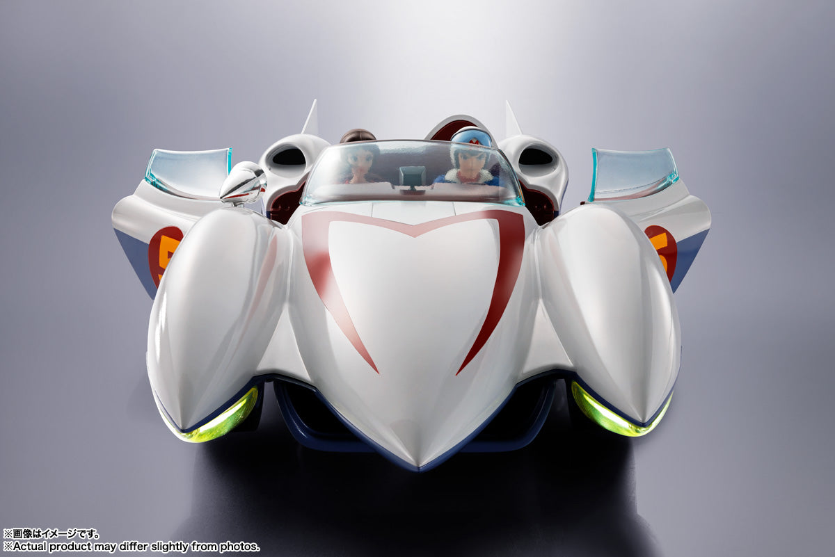BANDAI Chogokin Speed Racer Mach 5 Figure JAPAN OFFICIAL