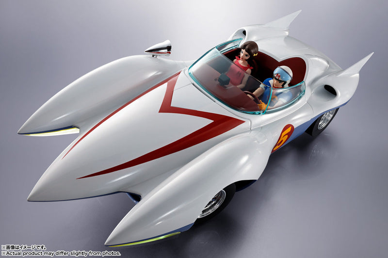 BANDAI Chogokin Speed ​​Racer Mach 5 Figura UFFICIALE GIAPPONE
