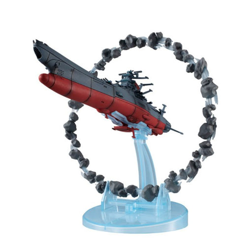 Cosmo Fleet Special Space Battleship Yamato 2202 Re. with Asteroid Ring Figure