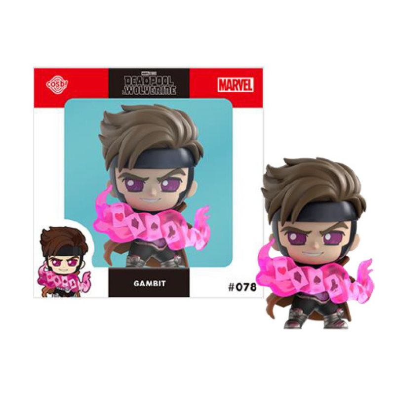 Cosbi Marvel Collection 078 Movie Deadpool & Wolverine Gambit Figure JAPAN