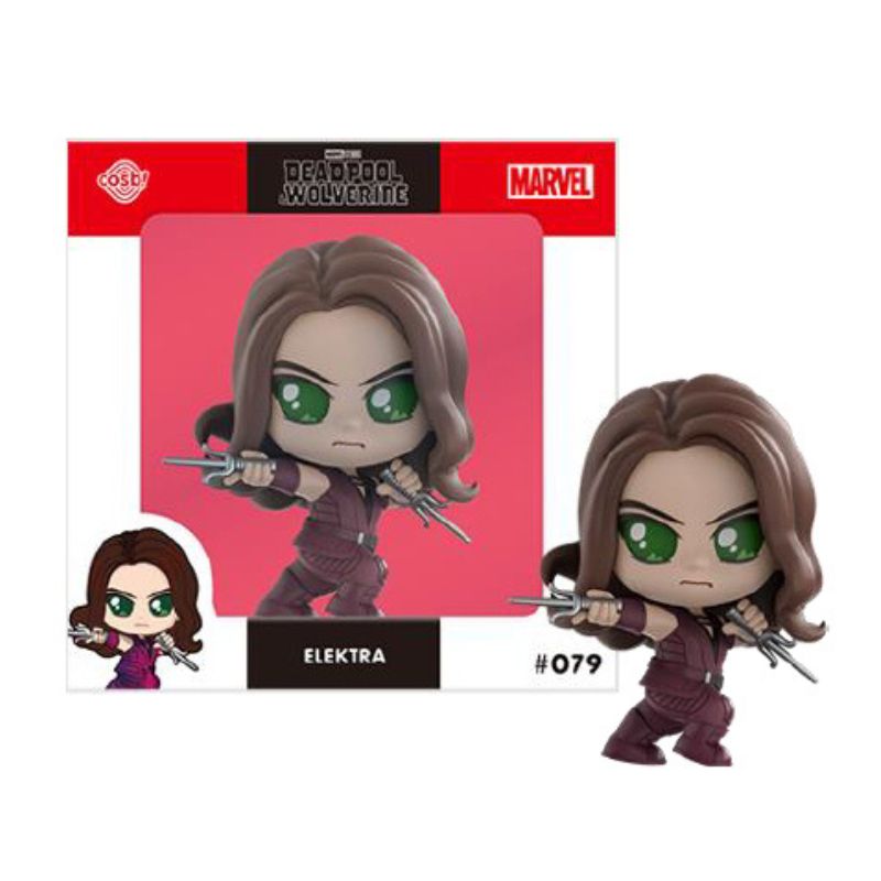 Cosbi Marvel Collection 079 Movie Deadpool & Wolverine Elektra Figure JAPAN