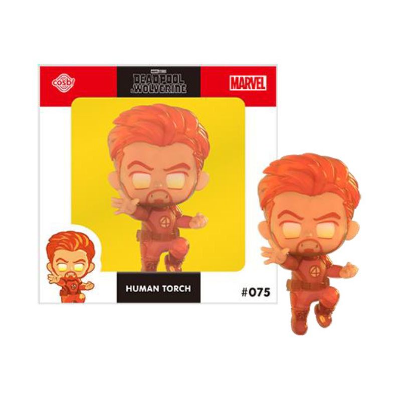 Cosbi Marvel Collection 075 Movie Deadpool & Wolverine Human Torch Figure JAPAN