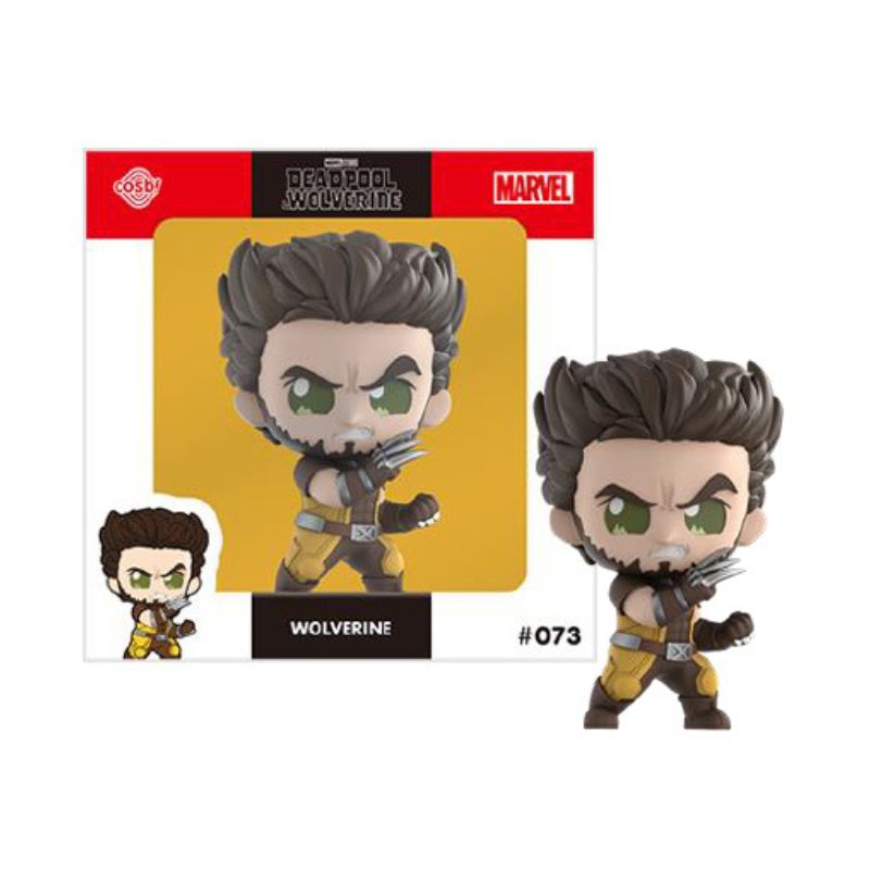 Cosbi Marvel Collection 073 Wolverine Brown Suit Figure JAPAN OFFICIAL