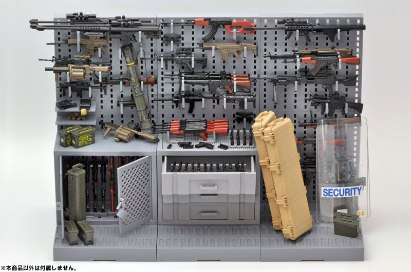 Tomytec LittleArmory LD008 Gun Rack C 1/12 Model Kit JAPAN OFFICIAL