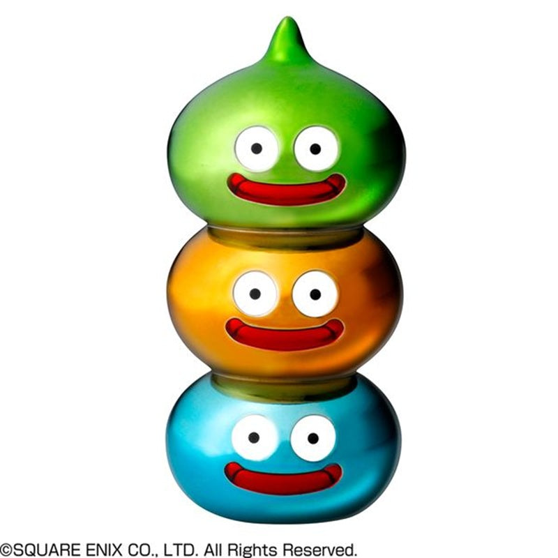 Square Enix Dragon Quest Metallic Monsters Gallery Slime Stack Figure JAPAN