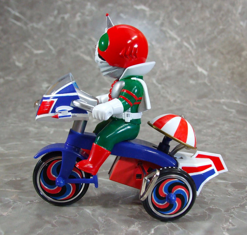 PLEX EX Dreirad Kamen Rider V3 Kamen Rider V3 B Typ Figur JAPAN OFFIZIELL