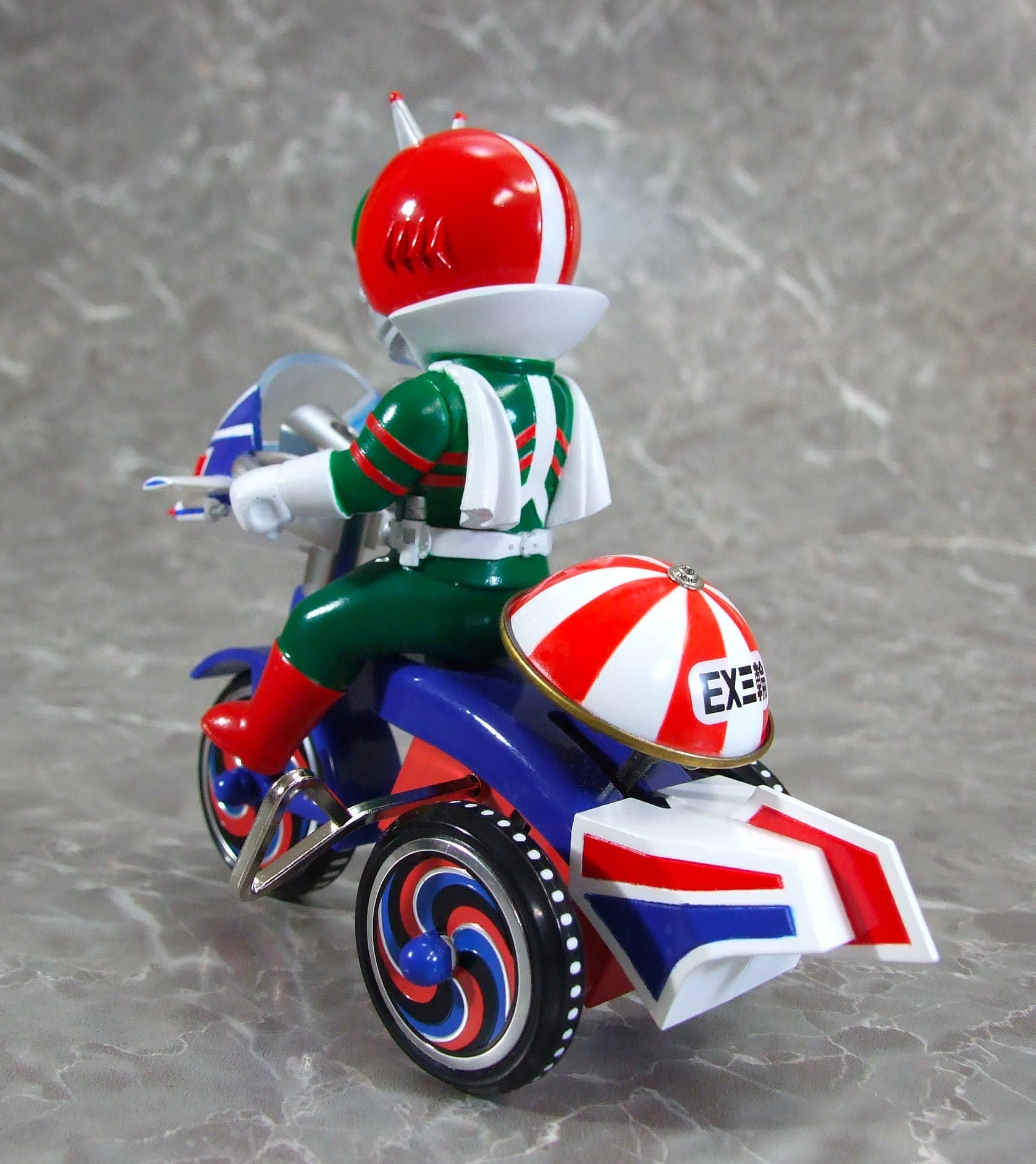 PLEX EX Tricycle Kamen Rider V3 Kamen Rider V3 B Type Figure JAPAN