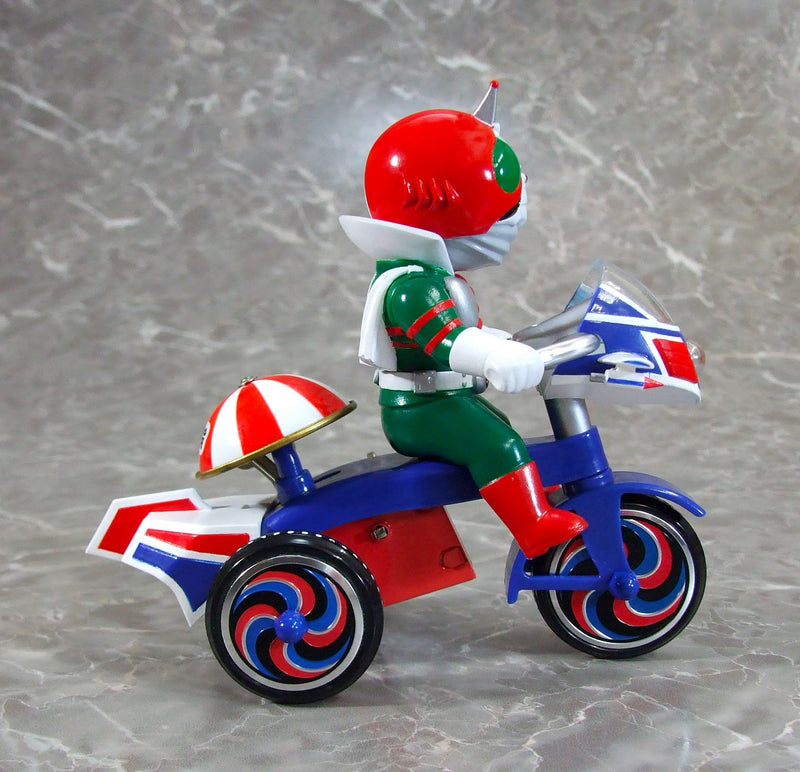 PLEX EX Dreirad Kamen Rider V3 Kamen Rider V3 B Typ Figur JAPAN OFFIZIELL