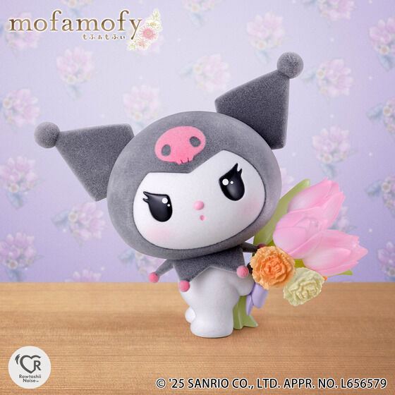 BANDAI mofamofy Sanrio Characters Kuromi Figure JAPAN OFFICIAL