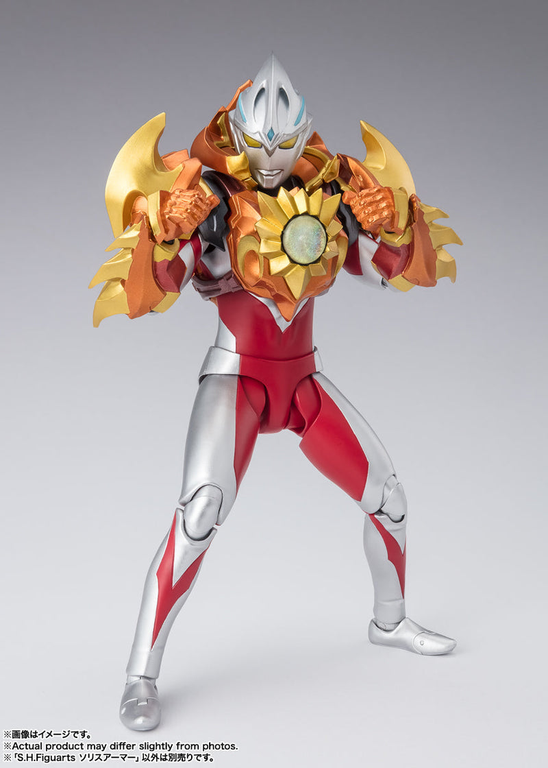 BANDAI S.H.Figuarts Ultraman Arc Solis Armor Action Figure JAPAN JAPAN OFFICIAL