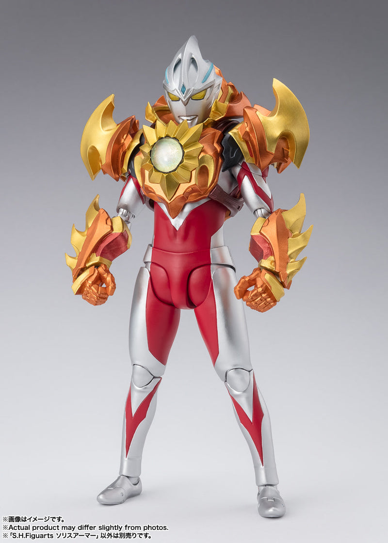 BANDAI S.H.Figuarts Ultraman Arc Solis Armor Action Figure JAPAN JAPAN OFFICIAL