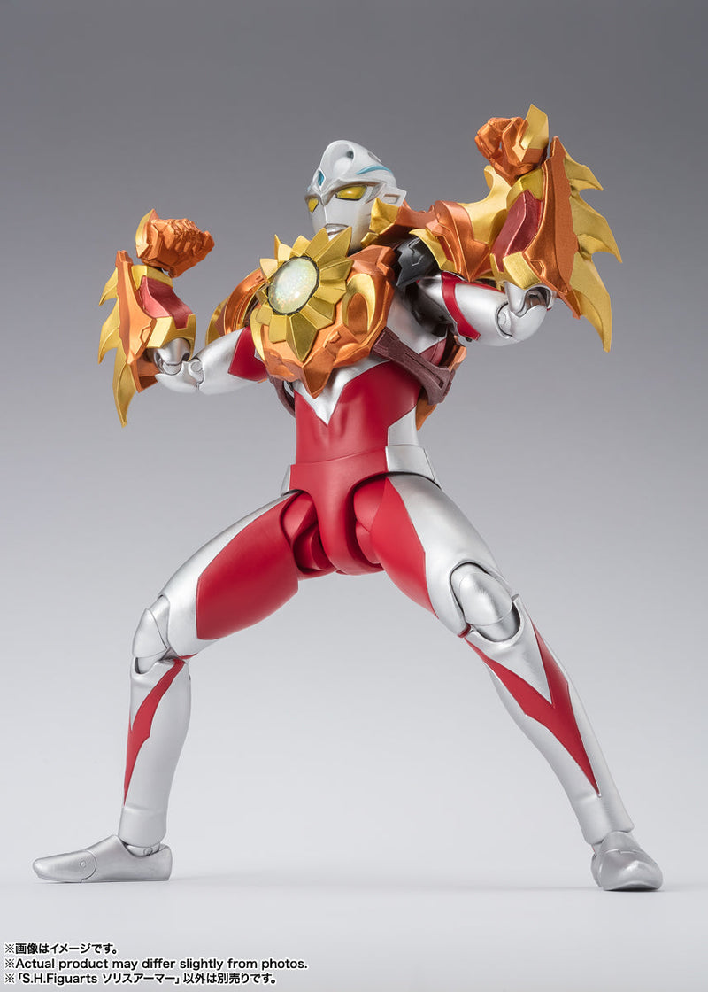 BANDAI S.H.Figuarts Ultraman Arc Solis Armor Action Figure JAPAN JAPAN OFFICIAL