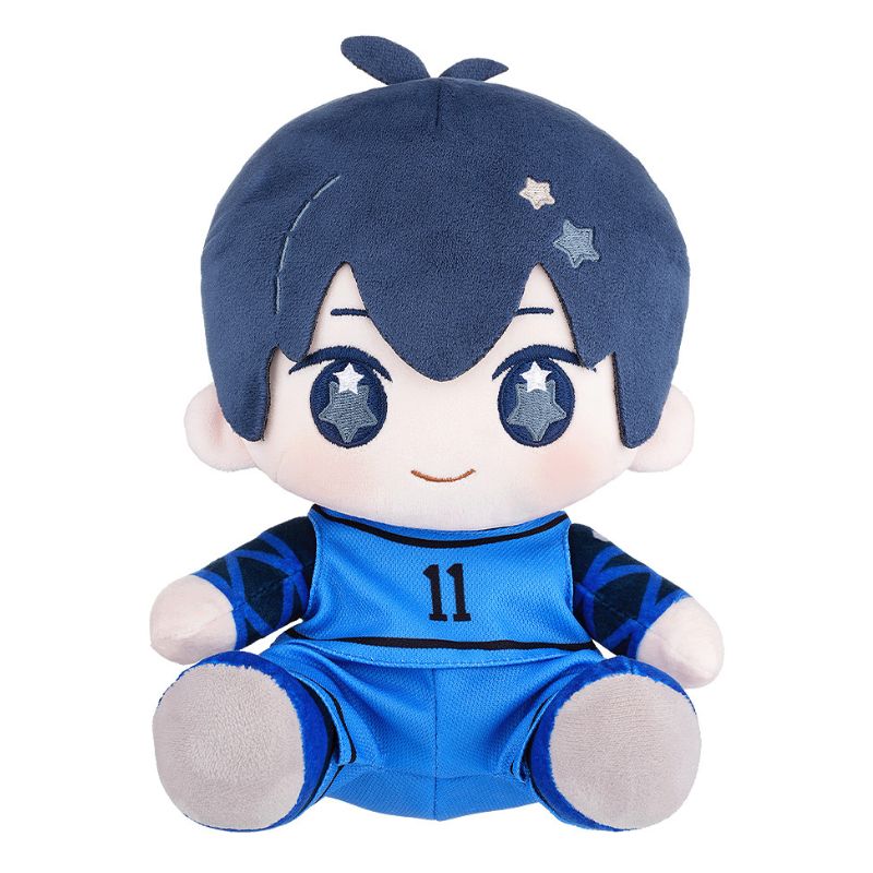 GoodSmile Moment HUGGY DOLL BLUE LOCK Yoichi Isagi Plush JAPAN OFFICIAL