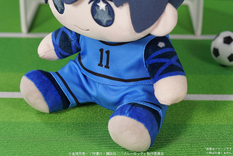 GoodSmile Moment HUGGY DOLL BLUE LOCK Yoichi Isagi Peluche JAPON OFFICIEL
